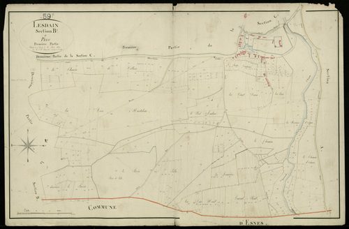 LESDAIN - 1823