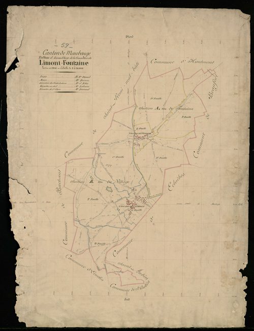 LIMONT-FONTAINE - 1810, - 1846