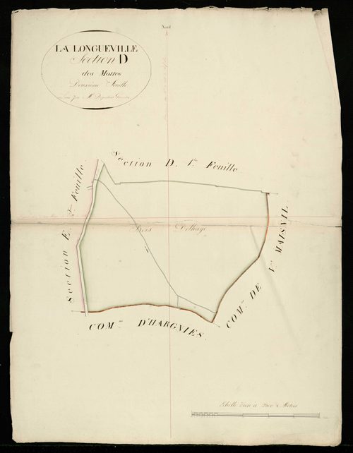 LA LONGUEVILLE - 1821, - 1921
