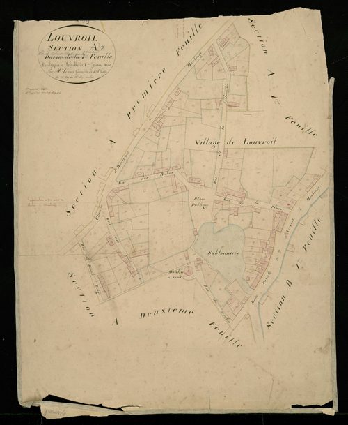 LOUVROIL - 1810, - 1844