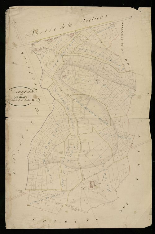 MARBAIX - 1813, - 1871