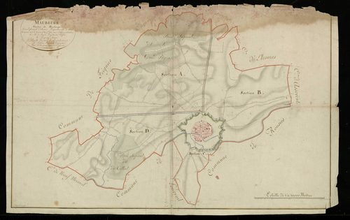 MAUBEUGE - 1810, - 1844, - 1887