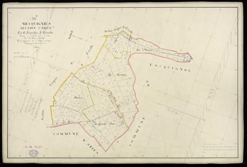 MECQUIGNIES - 1831, - 1922