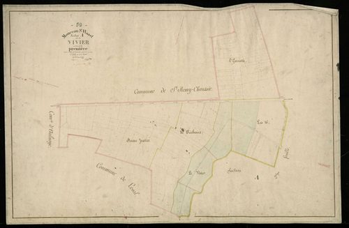 MONCEAU-SAINT-WAAST - 1812, - 1861