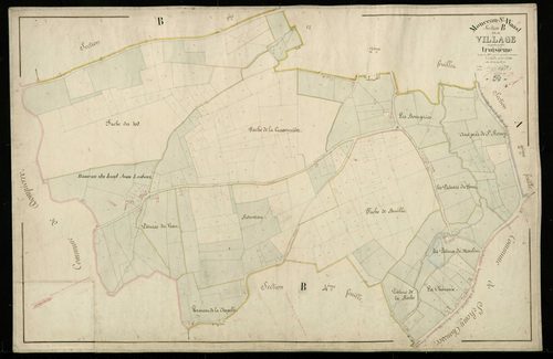 MONCEAU-SAINT-WAAST - 1812, - 1861