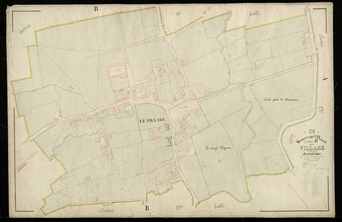 MONCEAU-SAINT-WAAST - 1812, - 1861
