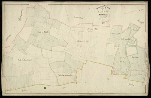 MONCEAU-SAINT-WAAST - 1812, - 1861