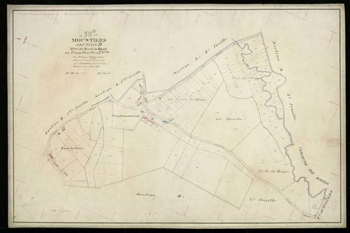 MOUSTIER-EN-FAGNE - 1823, - 1883