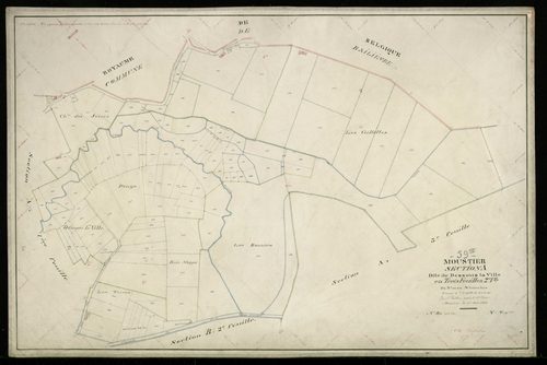 MOUSTIER-EN-FAGNE - 1823, - 1883