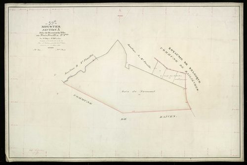 MOUSTIER-EN-FAGNE - 1823, - 1883