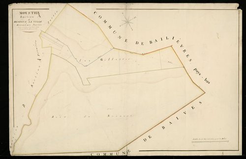MOUSTIER-EN-FAGNE - 1823, - 1883