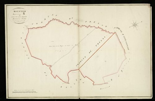 MOUSTIER-EN-FAGNE - 1823, - 1883