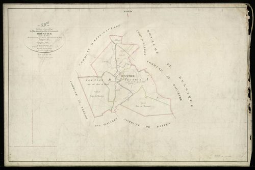 MOUSTIER-EN-FAGNE - 1823, - 1883