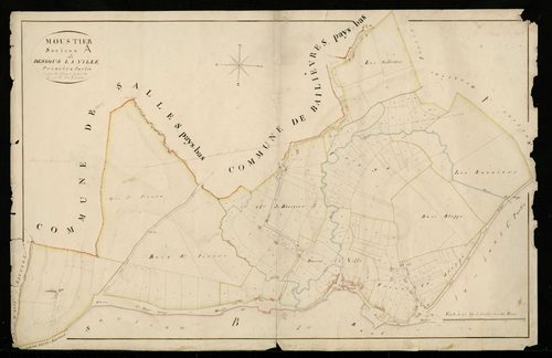 MOUSTIER-EN-FAGNE - 1823, - 1883