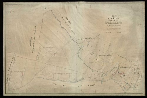 MOUSTIER-EN-FAGNE - 1823, - 1883