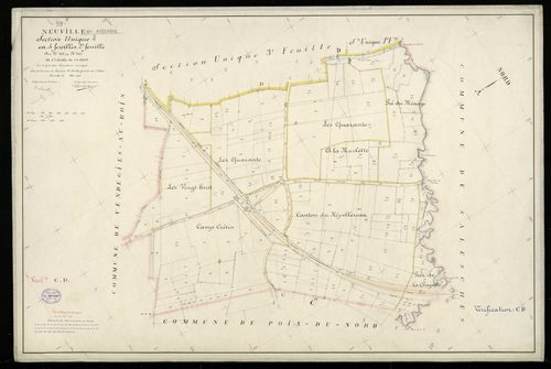 NEUVILLE-EN-AVESNOIS - 1831, - 1928