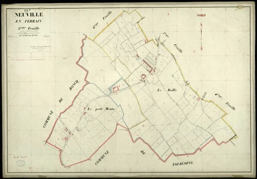 NEUVILLE-EN-FERRAIN - 1909