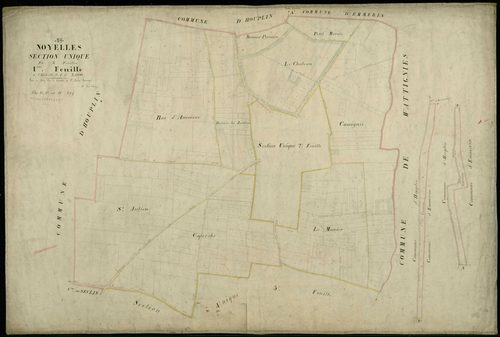 NOYELLES-LES-SECLIN - 1857