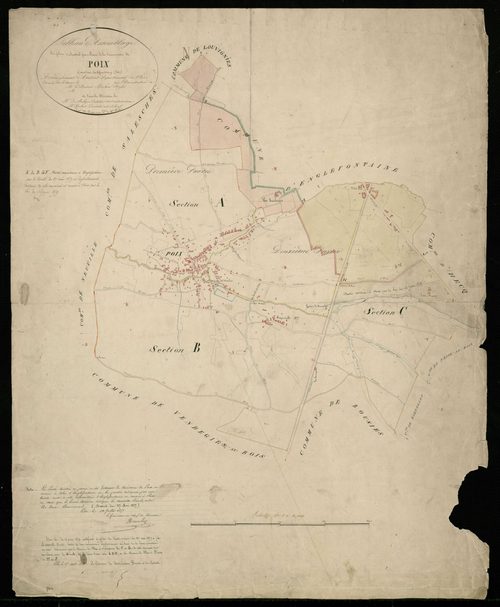 POIX-DU-NORD (sans date), - 1831, - 1925, - 1933?