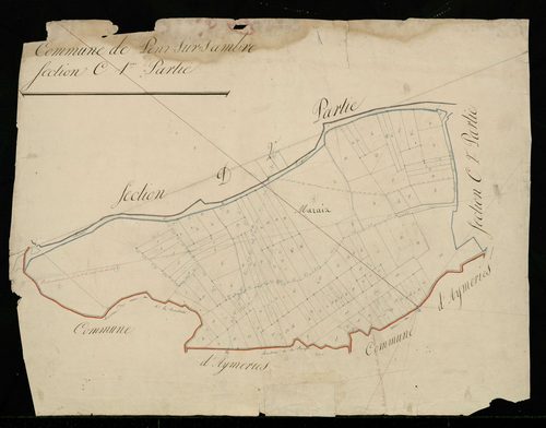 PONT-SUR-SAMBRE - 1812, - 1860