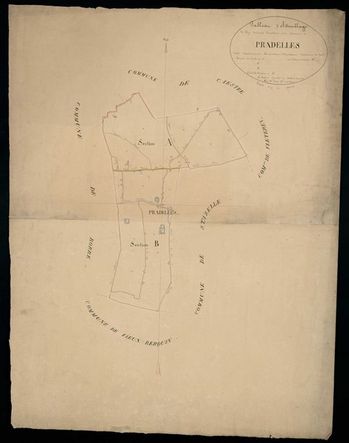 PRADELLES - 1825