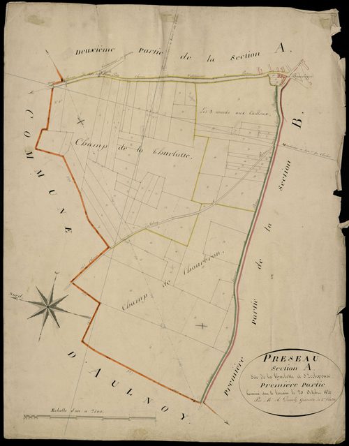 PRESEAU - 1826