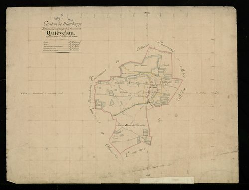 QUIEVELON - 1810, - 1847