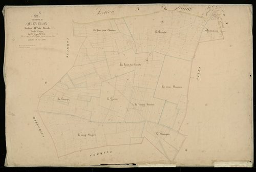QUIEVELON - 1810, - 1847