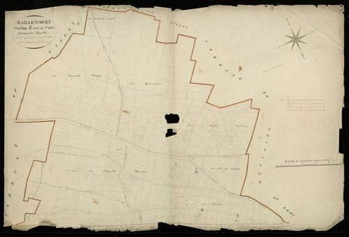 RAILLENCOURT-SAINTE-OLLE - 1825