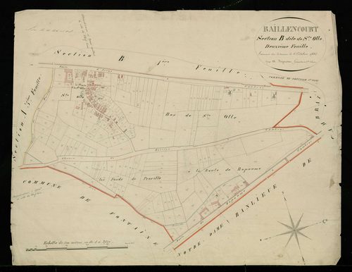 RAILLENCOURT-SAINTE-OLLE - 1825