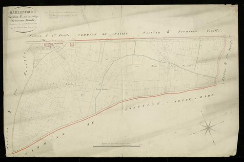 RAILLENCOURT-SAINTE-OLLE - 1825