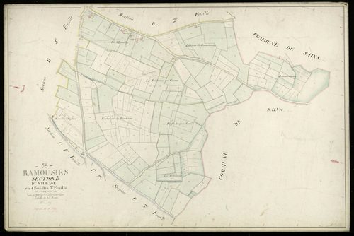 RAMOUSIES - 1813, - 1868