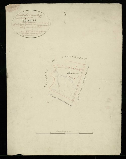 RAUCOURT-AU-BOIS - 1831, - 1930