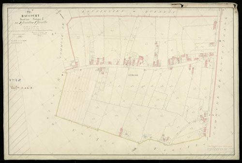 RAUCOURT-AU-BOIS - 1831, - 1930