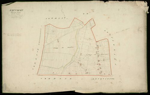 RAUCOURT-AU-BOIS - 1831, - 1930