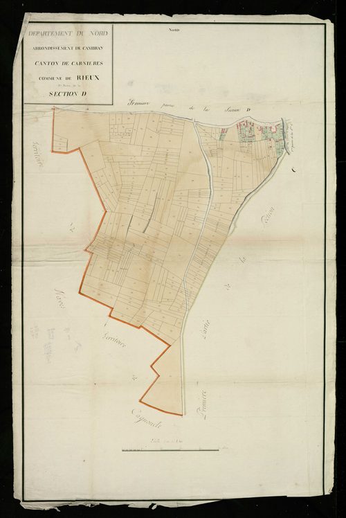 RIEUX-EN-CAMBRESIS - 1809, - 1849