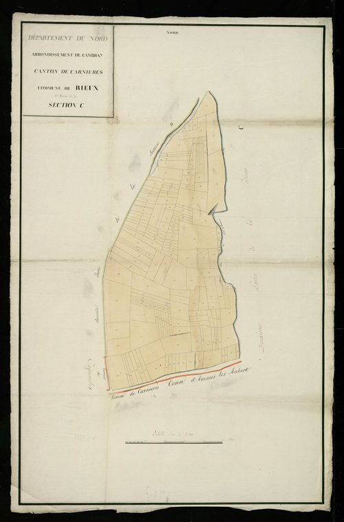 RIEUX-EN-CAMBRESIS - 1809, - 1849