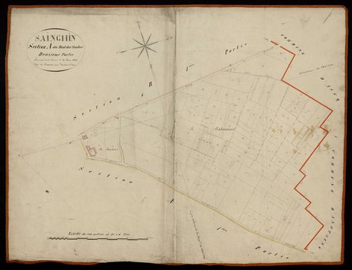 SAINGHIN-EN-MELANTOIS - 1824
