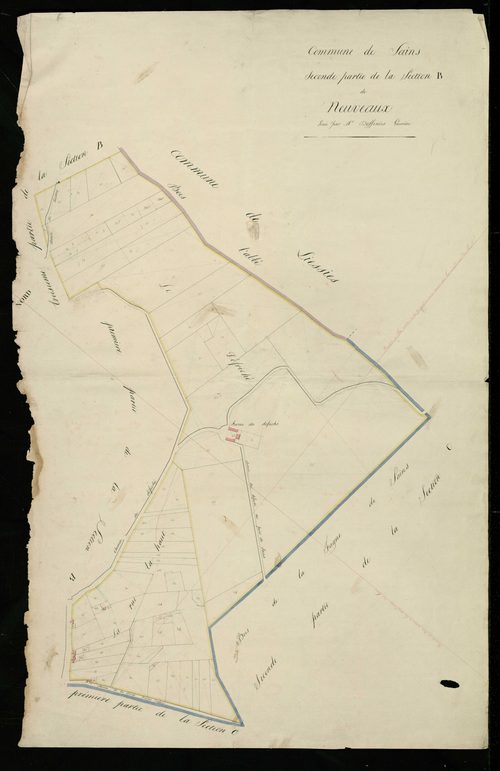 SAINS-DU-NORD - 1813, - 1872