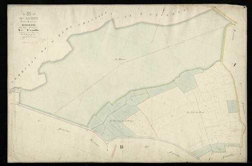 SAINT-AUBIN - 1813, - 1868