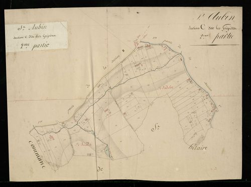 SAINT-AUBIN - 1813, - 1868