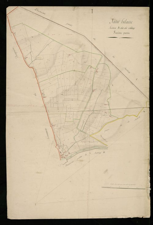 SAINT-HILAIRE-SUR-HELPE - 1813, - 1868, - 1939