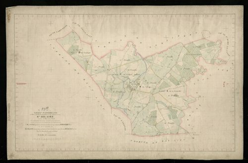 SAINT-HILAIRE-SUR-HELPE - 1813, - 1868, - 1939