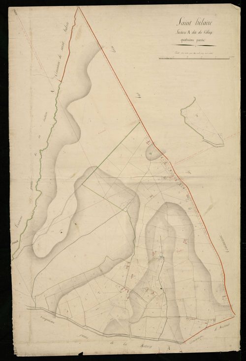 SAINT-HILAIRE-SUR-HELPE - 1813, - 1868, - 1939
