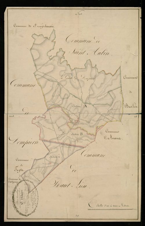 SAINT-HILAIRE-SUR-HELPE - 1813, - 1868, - 1939