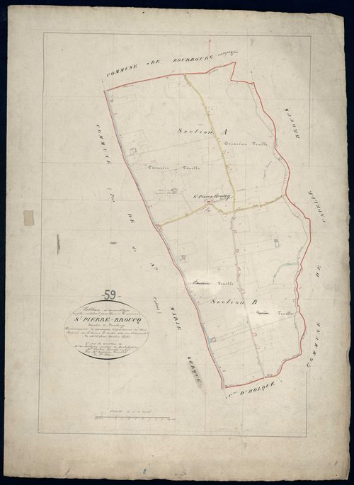 SAINT-PIERREBROUCK - 1834