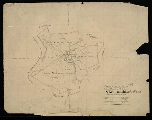 SAINT-REMY-DU-NORD - 1810, - 1845