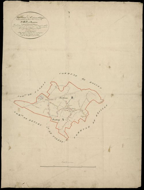 SARS-ET-ROSIERES - 1830
