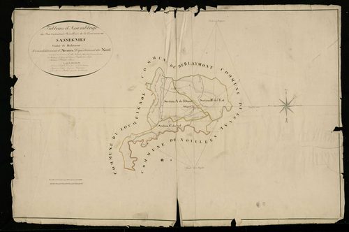 SASSEGNIES - 1812, - 1860