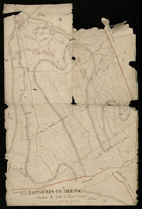 TAISNIERES-EN-THIERACHE - 1813, - 1868